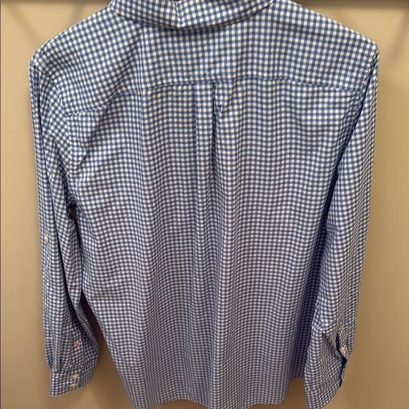 Vineyard Vines Blue and White Casual Button Down Shirt - Picture 4 of 4